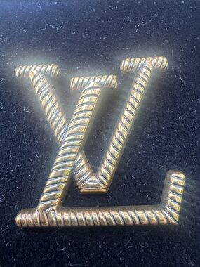 Brooch Twisted Rope  Pin